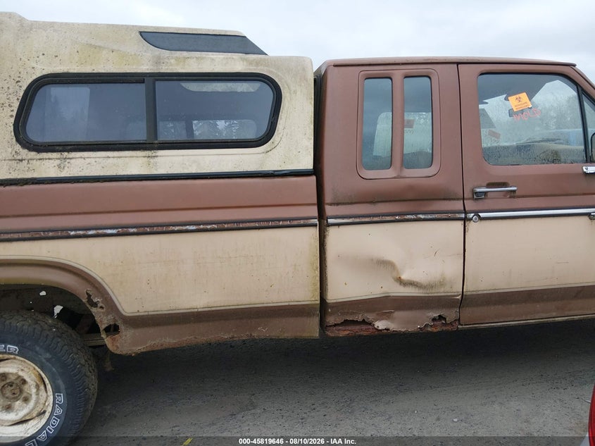 1985 FORD F150 auction photo 6