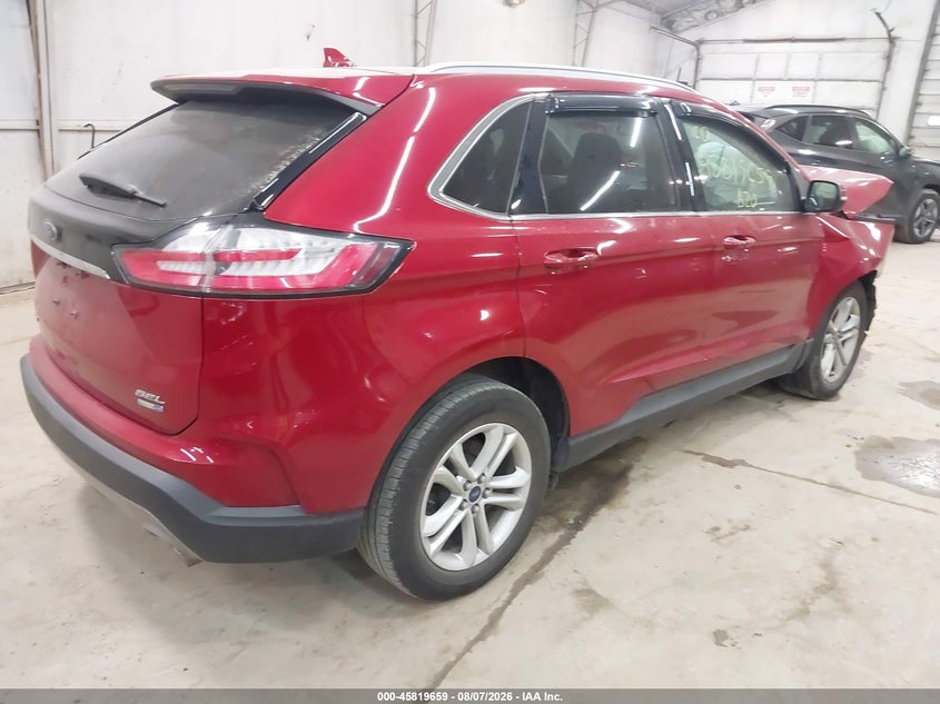 Vin: 2fmpk4j91lba07633, lot: 46318540, ford edge sel 20204