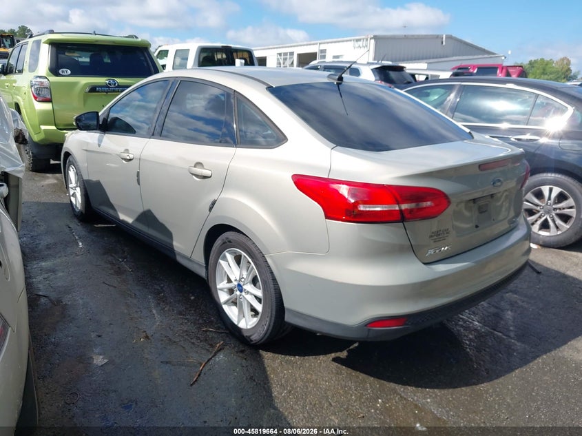 Vin: 1fadp3f26fl202135, lot: 46318545, ford focus se 20153