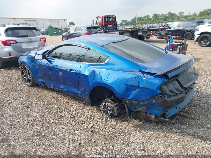 Vin: 1fa6p8cf8j5121101, lot: 46318547, ford mustang gt 20183