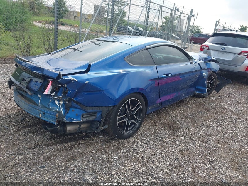Vin: 1fa6p8cf8j5121101, lot: 46318547, ford mustang gt 20184
