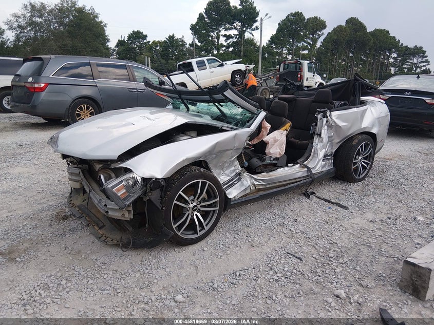 Vin: 1zvbp8em5c5231009, lot: 46318550, ford mustang v6 20122