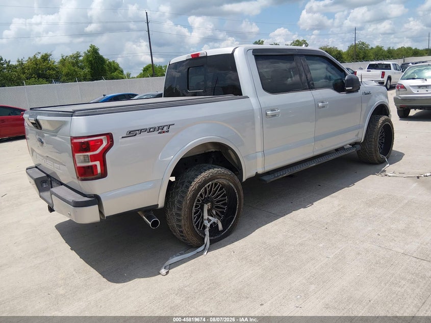 Vin: 1ftew1e55jkc18990, lot: 46318555, ford f-150 xlt 20184