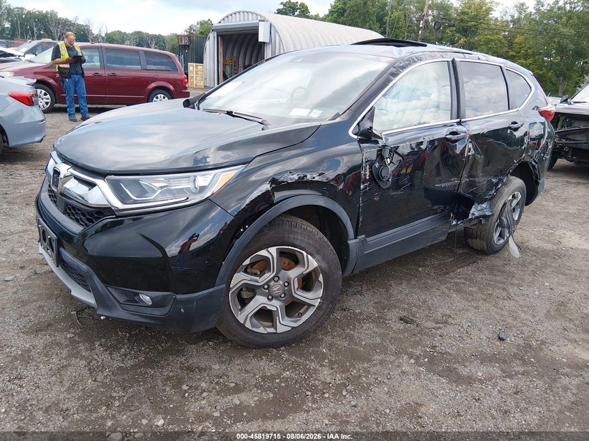 2018 Honda CR-V, По колу, IAAI, VIN 5J6RW2H88JA001947 — фото 2