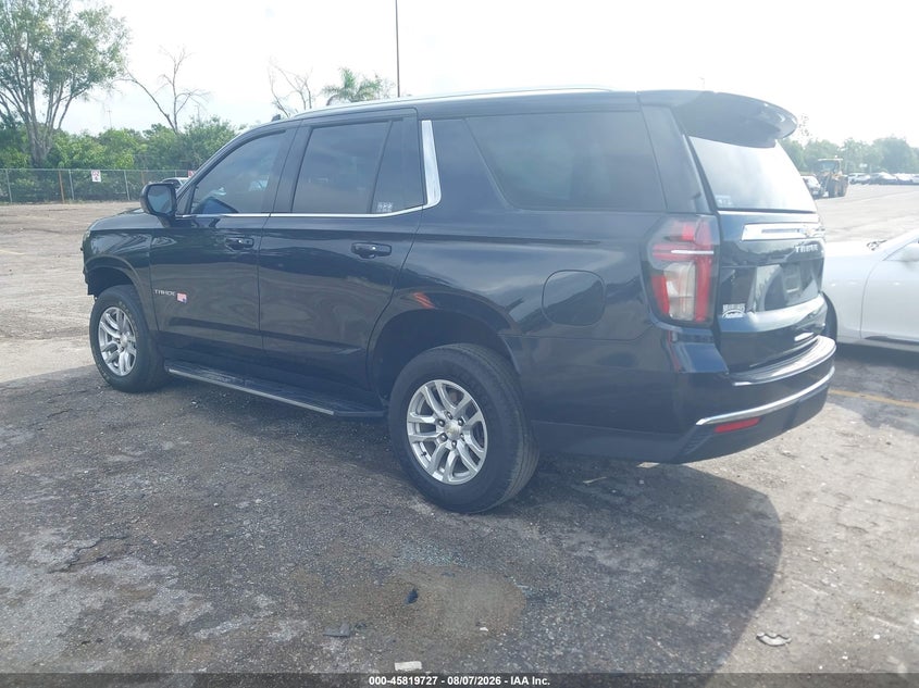Vin: 1gnsknkd7pr199934, lot: 46318608, chevrolet tahoe 4wd lt 20233