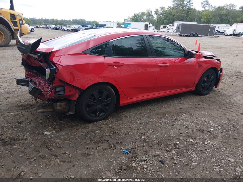 Vin: 2hgfc2f55hh557737, lot: 46318609, honda civic lx 20174