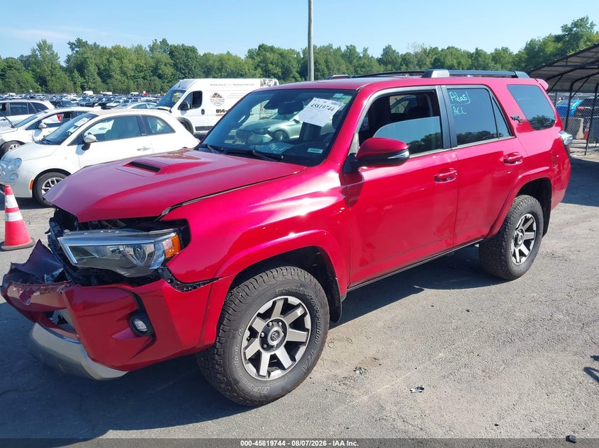Vin: jteru5jrxm5928490, lot: 46318625, toyota 4runner trd off road premium 20212