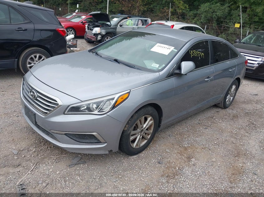 2017 Hyundai Sonata, Normal Wear & Tear, IAAI, VIN 5NPE24AF0HH545575 — photo 2