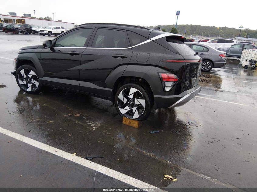 Vin: km8heca37su187856, lot: 46318643, hyundai kona limited 20253