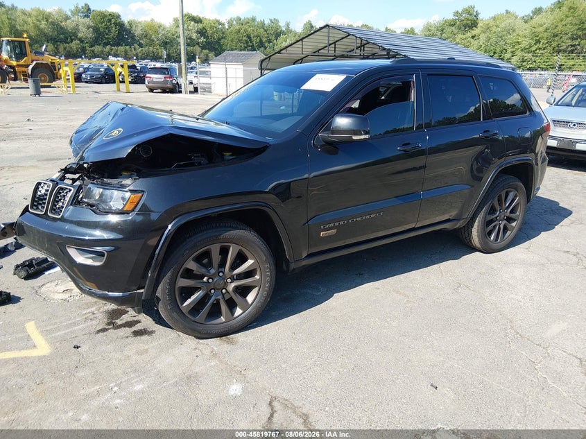 Vin: 1c4rjfbg4gc471918, lot: 46318648, jeep grand cherokee limited 75th anniversary 20162