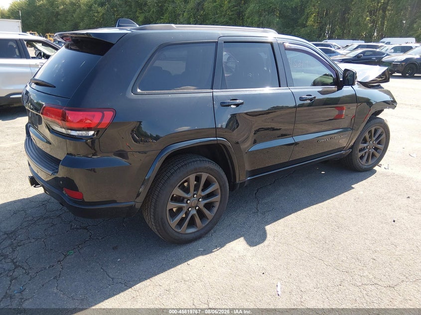 Vin: 1c4rjfbg4gc471918, lot: 46318648, jeep grand cherokee limited 75th anniversary 20164