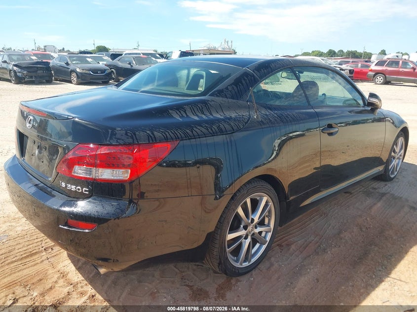 2012 LEXUS IS 350C auction photo 4