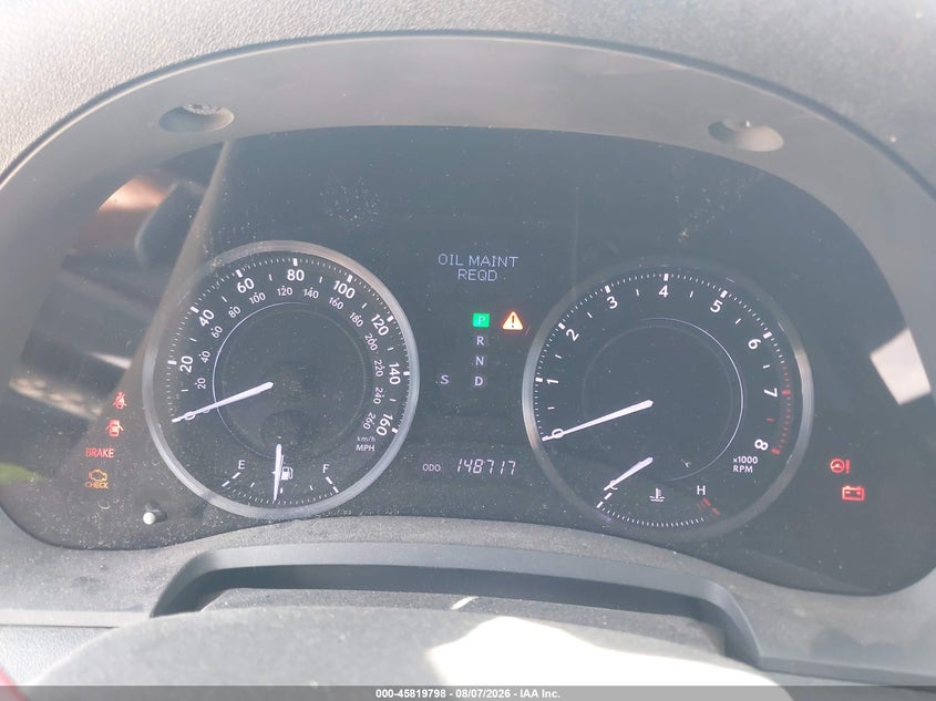 2012 LEXUS IS 350C auction photo 7
