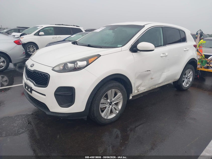 2018 Kia Sportage, Механіка, IAAI, VIN KNDPM3AC4J7417630 — фото 2