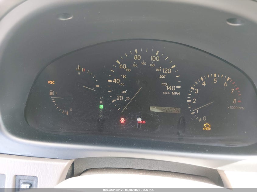 2001 LEXUS RX 300 auction photo 7