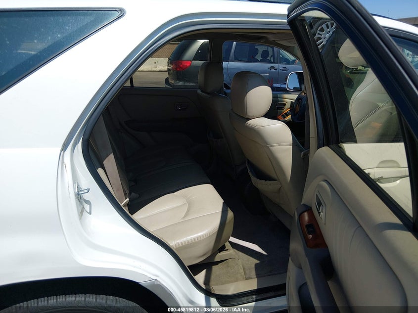 2001 LEXUS RX 300 auction photo 8
