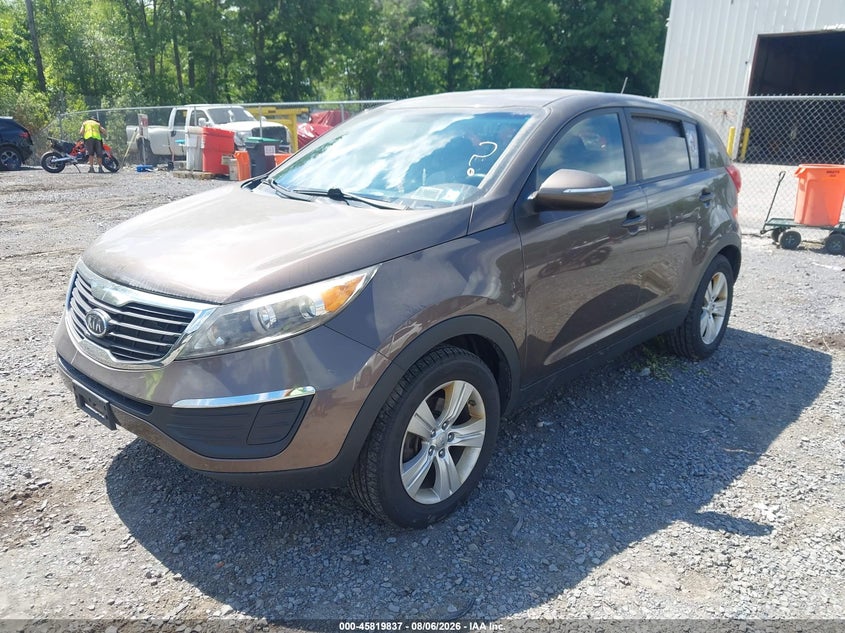 Vin: kndpb3a20c7255317, lot: 46318718, kia sportage lx 20122