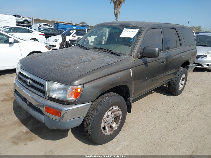 1998 Toyota 4Runner, Обычный износ, IAAI, VIN JT3GN86R9W0081789 — фото 2