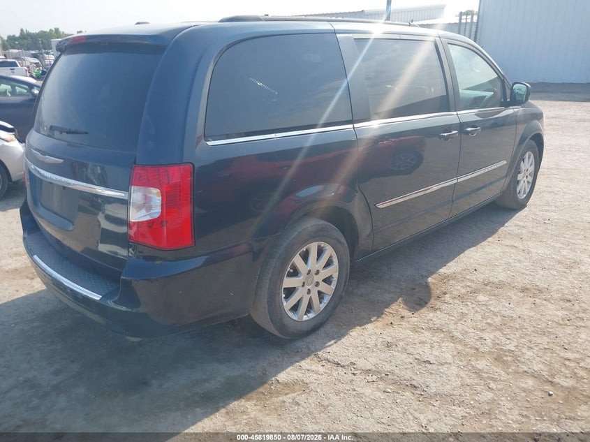 Vin: 2c4rc1bgxer216904, lot: 46318732, chrysler town & country touring 20144