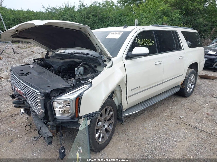 Vin: 1gks2jkj0fr215210, lot: 46318741, gmc yukon xl 1500 denali 20152