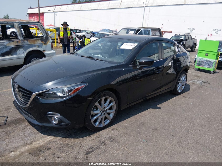 Vin: jm1bm1w39e1189964, lot: 46318745, mazda mazda3 s grand touring 20142