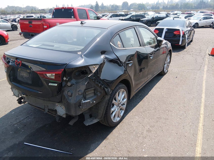 Vin: jm1bm1w39e1189964, lot: 46318745, mazda mazda3 s grand touring 20144
