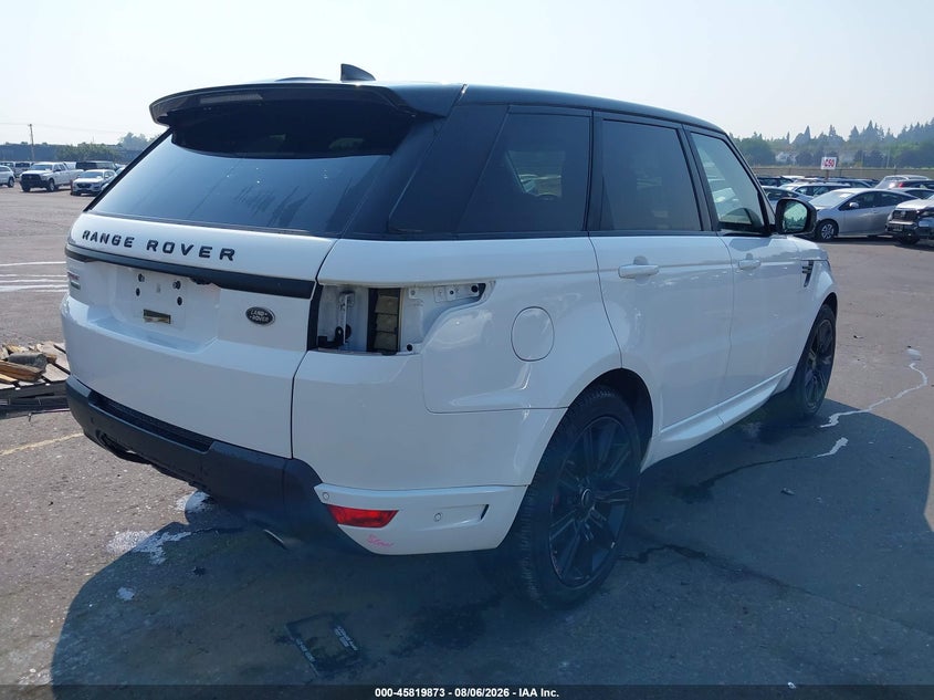 Vin: salwv2fe7ha140216, lot: 46318754, land rover range rover sport 5.0l v8 supercharged autobiography 20174