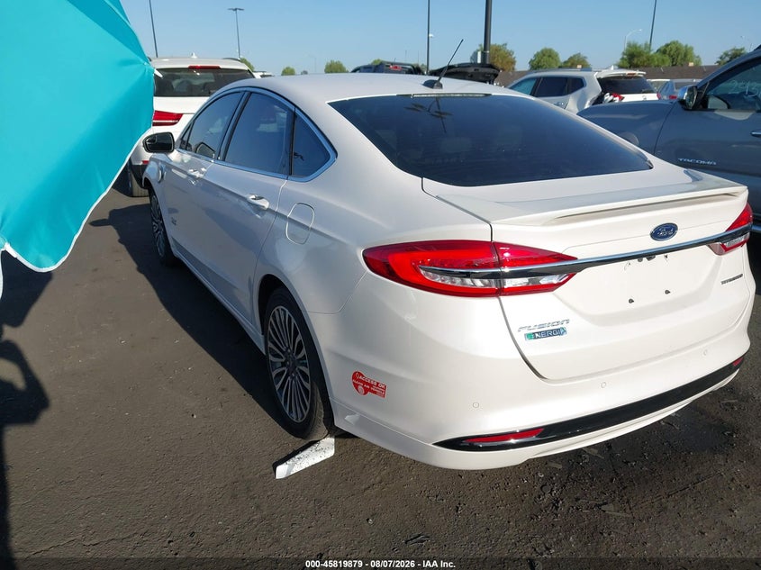 Vin: 3fa6p0suxjr167611, lot: 46318760, ford fusion energi titanium 20183