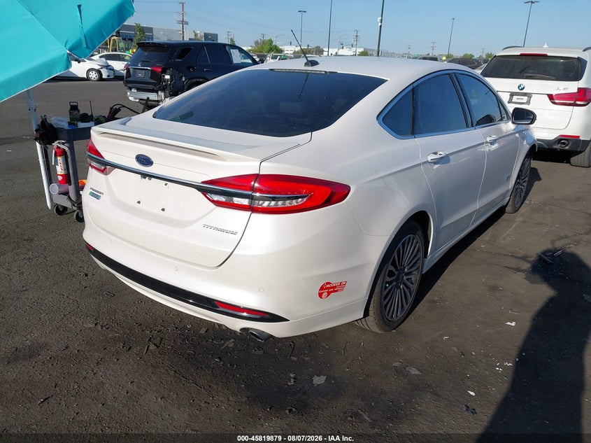 Vin: 3fa6p0suxjr167611, lot: 46318760, ford fusion energi titanium 20184