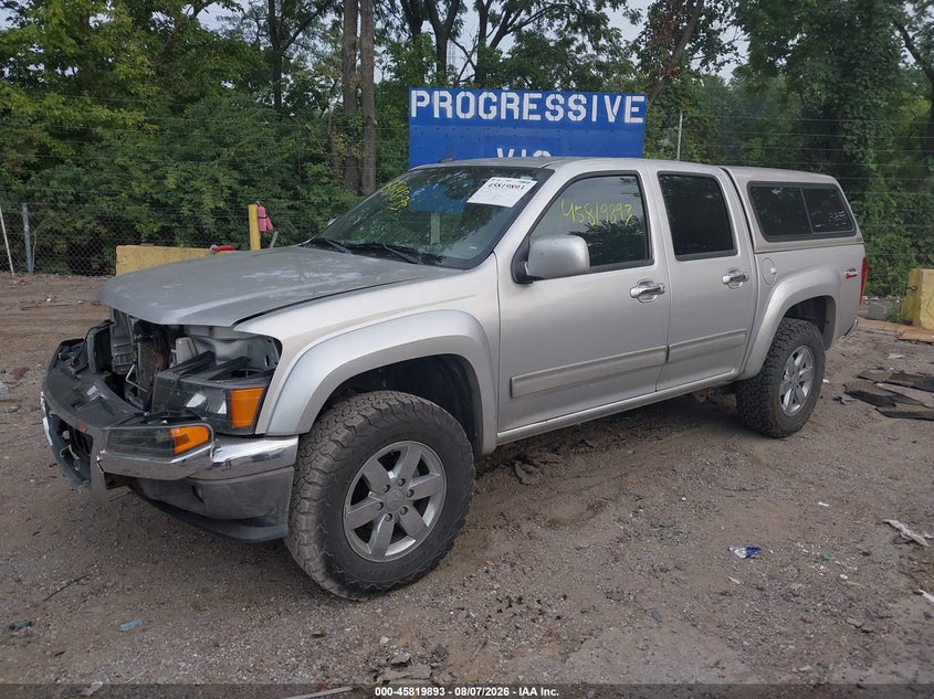 Vin: 1gth6nfe1b8114448, lot: 46318774, gmc canyon slt 20112