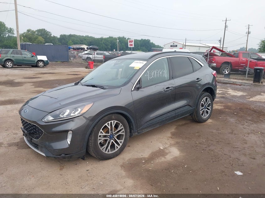 Vin: 1fmcu9h69luc36802, lot: 46318777, ford escape sel 20202