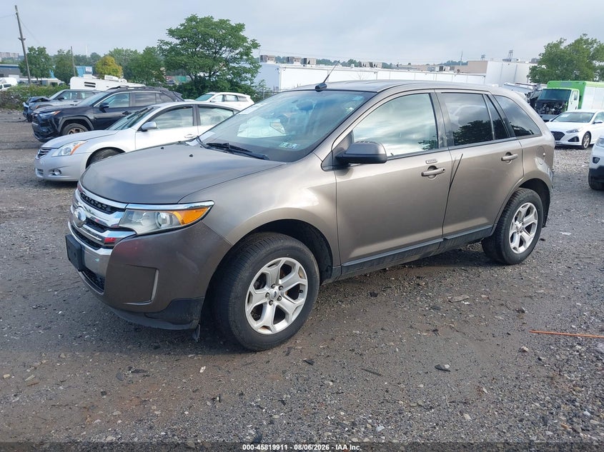 Vin: 2fmdk3jcxdbc32482, lot: 46318792, ford edge sel 20132