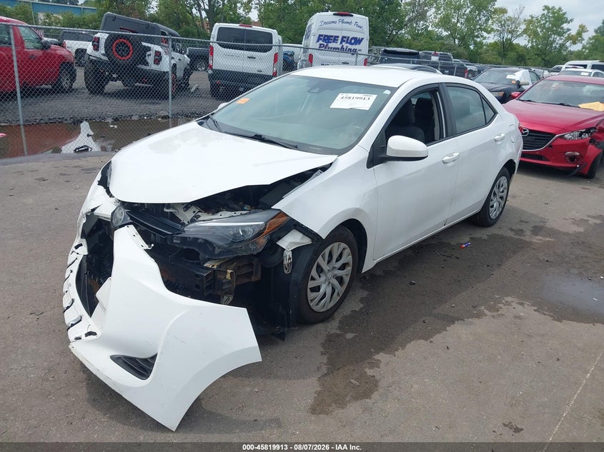 Vin: 2t1burhe8hc874034, lot: 46318794, toyota corolla le 20172