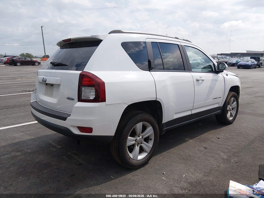 Vin: 1c4njdebxhd204684, lot: 46318801, jeep compass latitude 20174