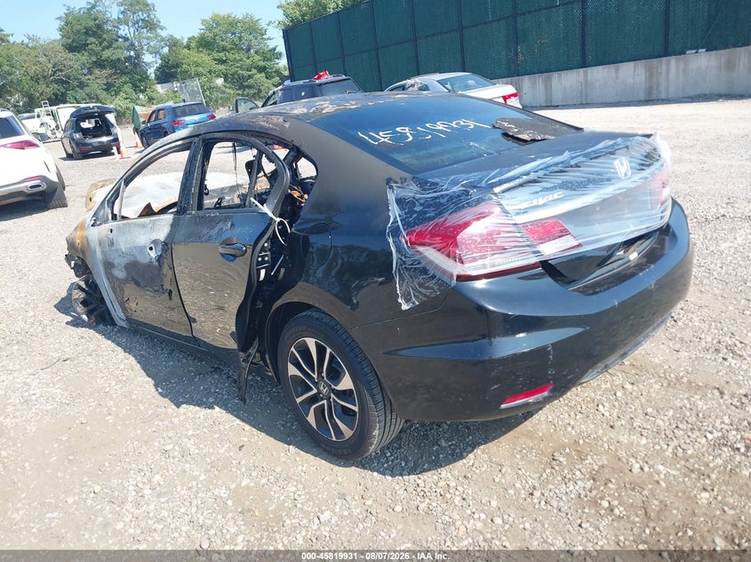 2013 HONDA CIVIC auction photo 3