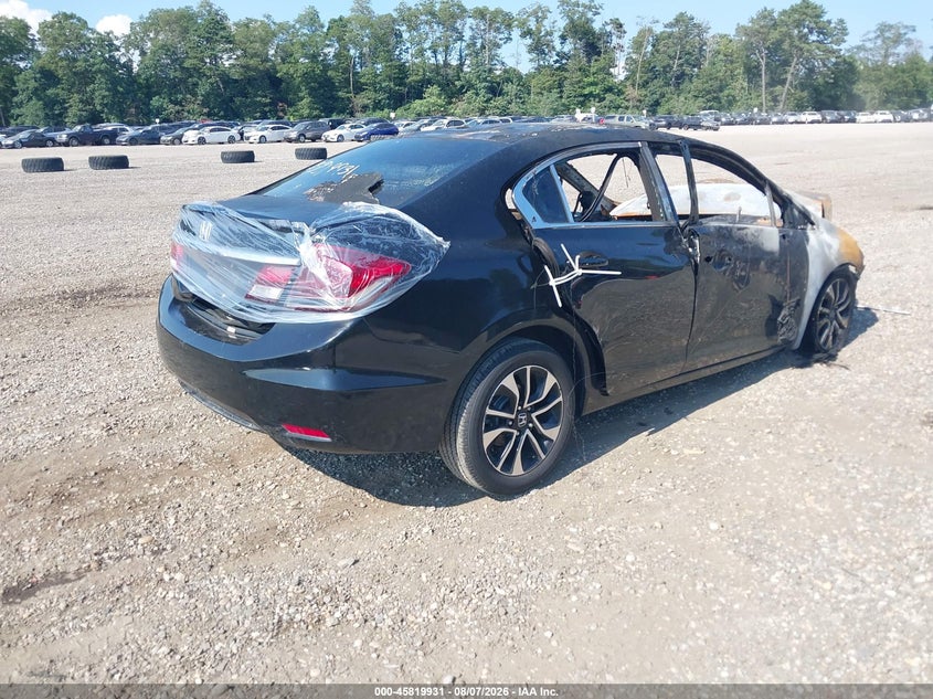 2013 HONDA CIVIC auction photo 4