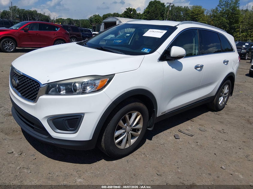 Vin: 5xypgda3xgg032968, lot: 46318821, kia sorento 2.4l lx 20162