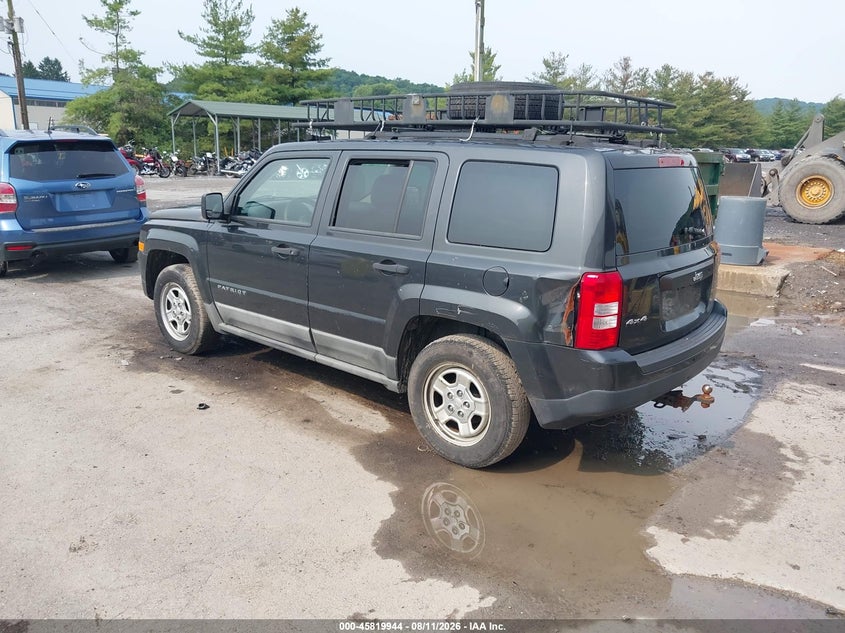 2011 JEEP PATRIOT auction photo 3
