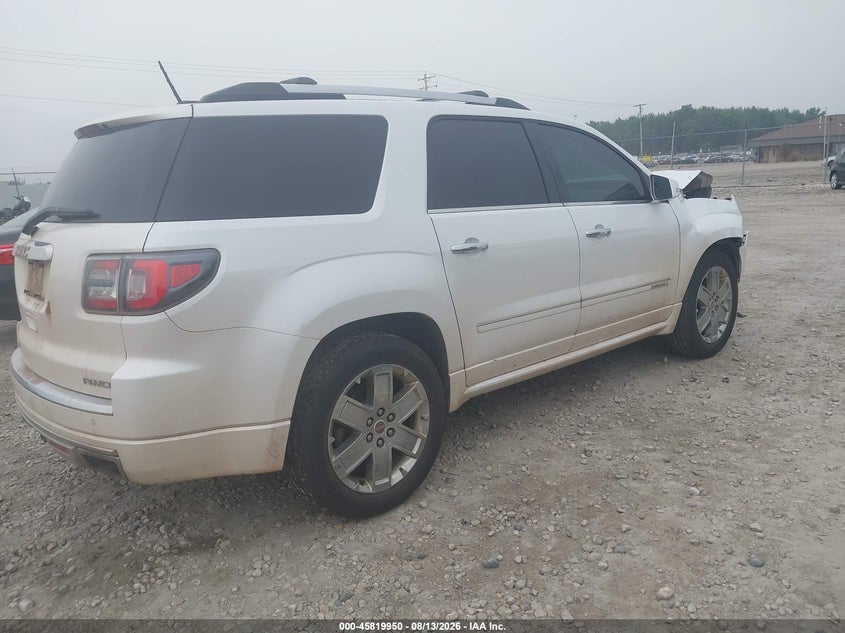 Vin: 1gkkvtkd2gj134884, lot: 46318831, gmc acadia denali 20164
