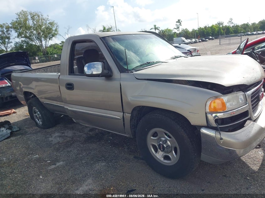 GMC SIERRA 1500 2002 VIN 1GTEC14T32Z293270