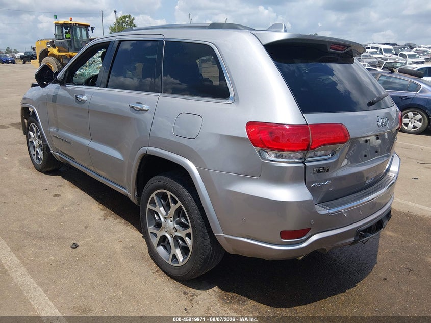 Vin: 1c4rjfcg5kc766260, lot: 46318852, jeep grand cherokee overland 4x4 20193