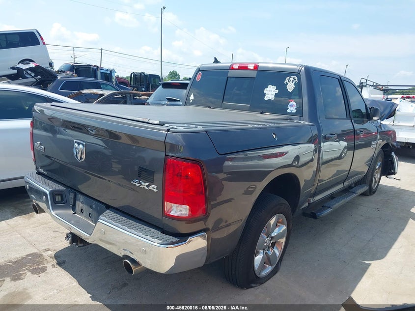 Vin: 1c6rr7lt9ks569794, lot: 46318897, ram 1500 classic big horn  4x4 5'7 box 20194