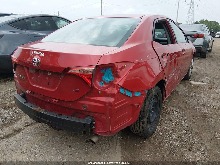 Vin: 5yfburhe2jp814904, lot: 46318906, toyota corolla le 20184