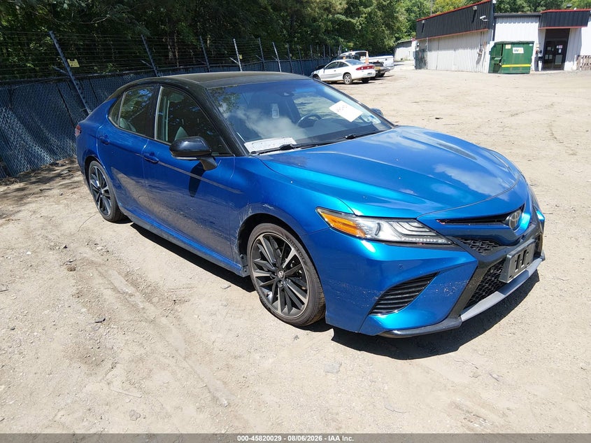 Vin: 4t1bz1hk7ju016230, lot: 46318911, toyota camry xse v6 2018 img_1