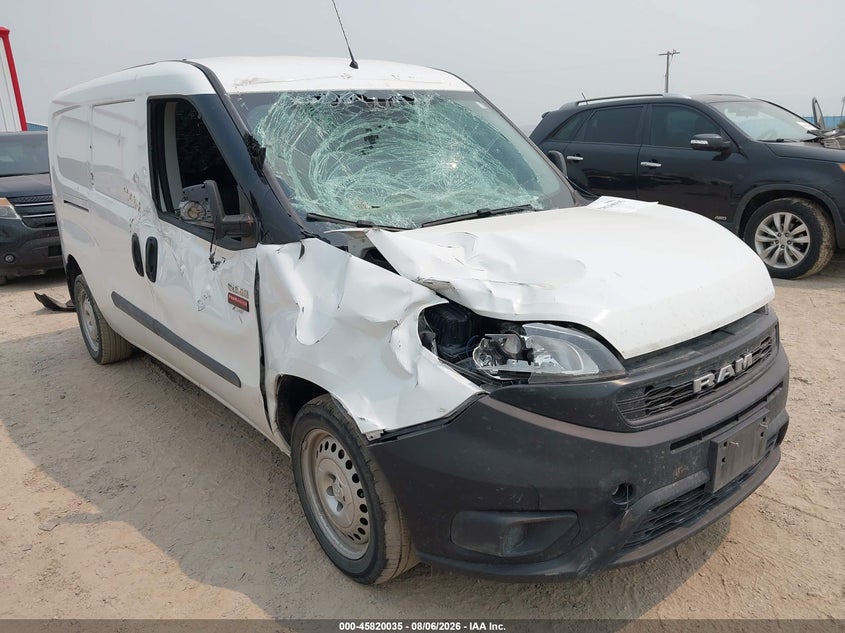 Vin: zfbhrfab0m6t18167, lot: 46318916, ram promaster city tradesman 2021 img_1