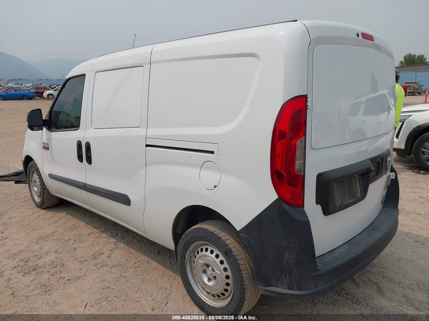 Vin: zfbhrfab0m6t18167, lot: 46318916, ram promaster city tradesman 20213