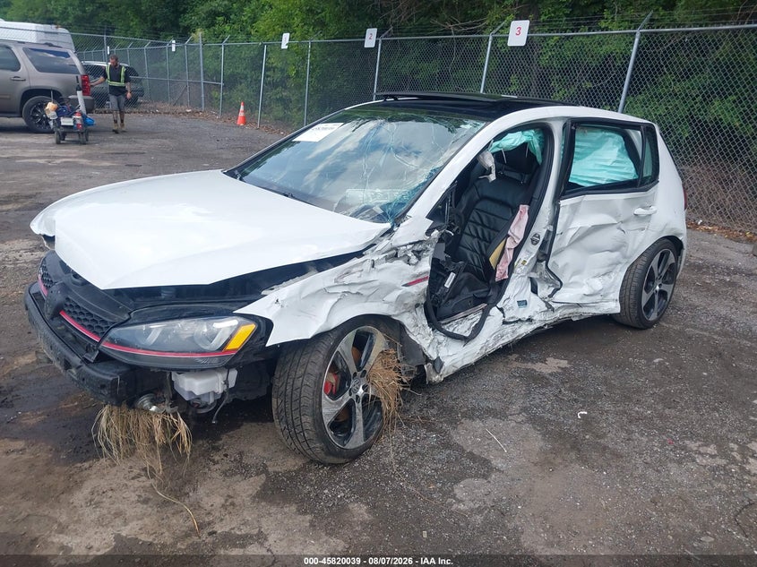 Vin: 3vw4t7auxgm031330, lot: 46318920, volkswagen golf gti se 4-door 20162