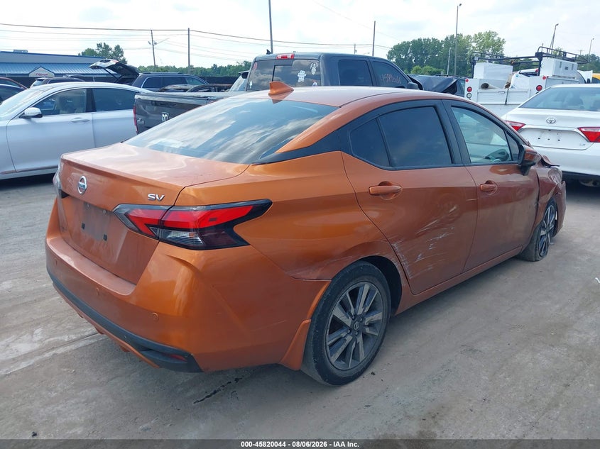 Vin: 3n1cn8ev6ll801544, lot: 46318925, nissan versa sv xtronic cvt 20204
