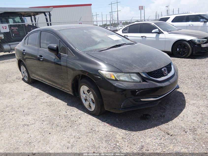 2015 HONDA CIVIC auction photo 1