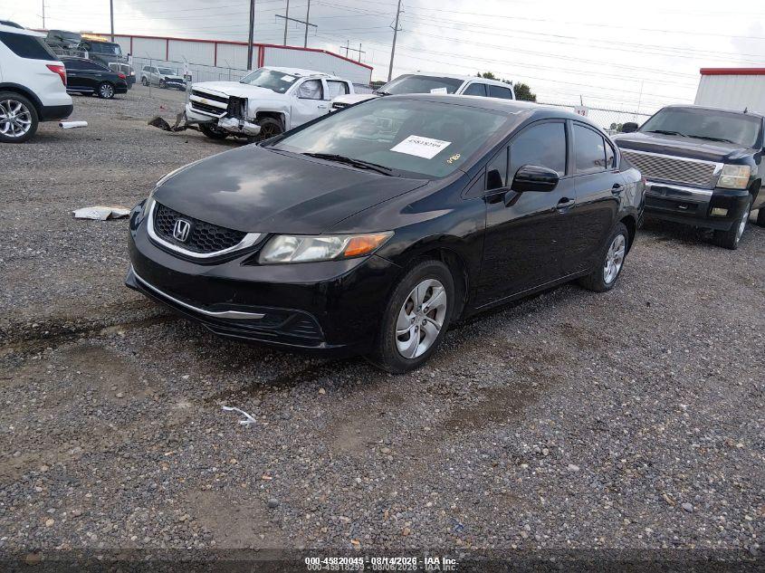 2015 HONDA CIVIC auction photo 2